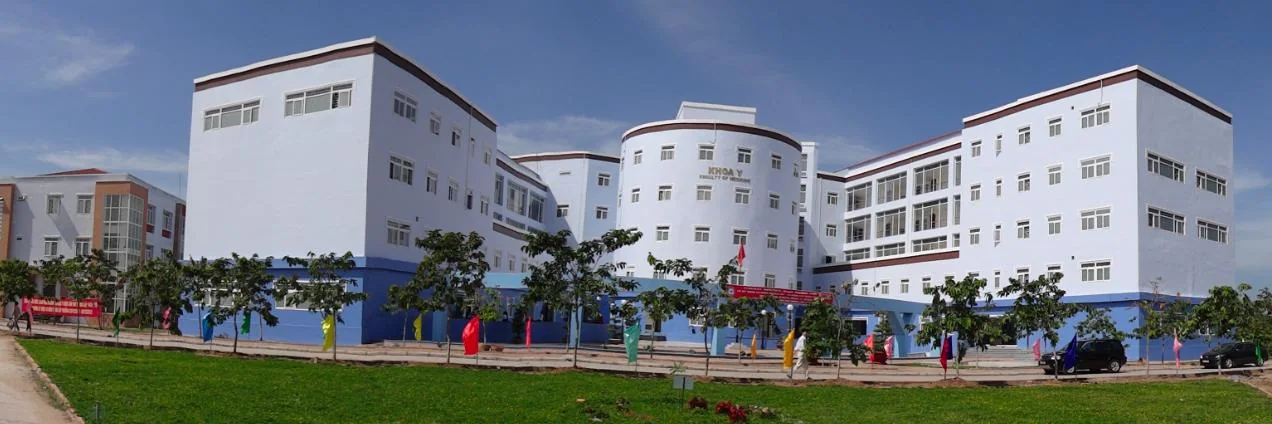Faculty of Medicine building at Can Tho University of Medicine and Pharmacy
